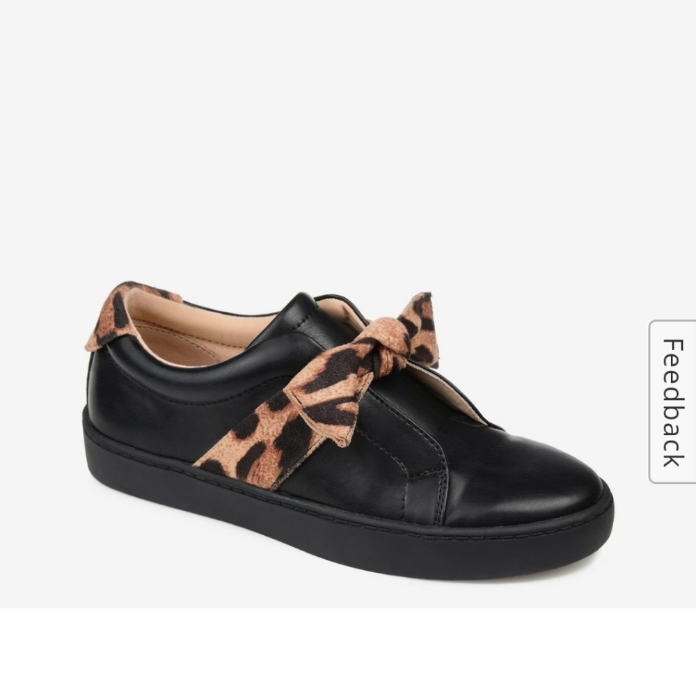 Journee Collection Abrina Slip-On Sneaker Leopard Print